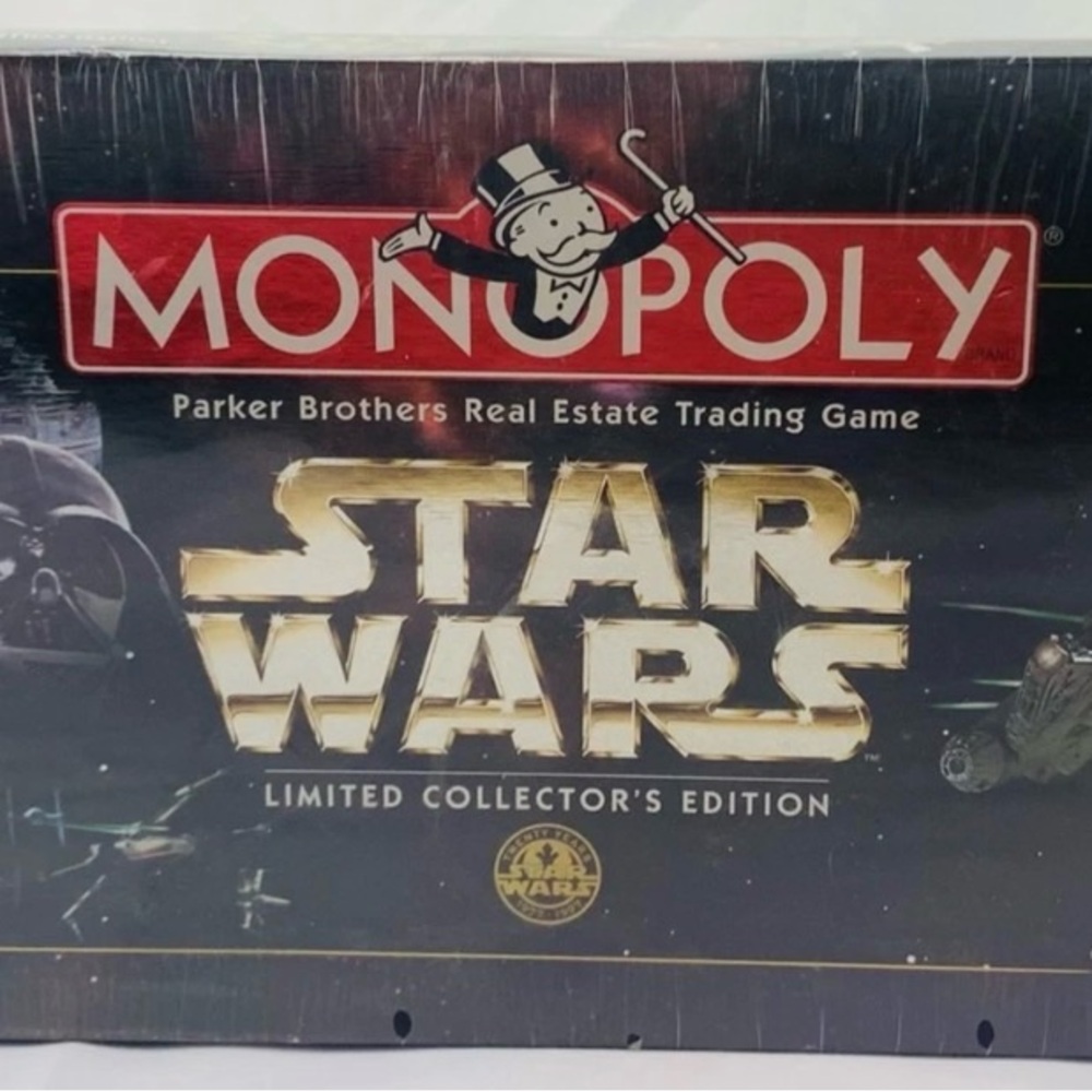 Star Wars Monopoly Limited Collector's Edition Sealed